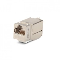 KJNE-8P8C-C6-90-SH-F-WH. Вставка Keystone Jack RJ-45. Hyperline