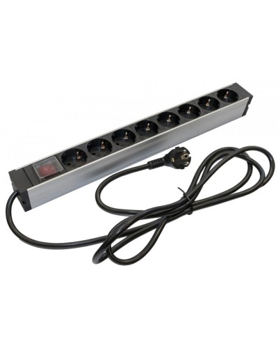 SHZ19-8SH-S-2.5EU. Блок розеток 19. Hyperline в Сочи