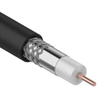 GENERICA RG59 CCS 75Ом FPE PVC белый (CC1-R5F1-111-100-G). Кабель коаксиальный омедненный. IEK