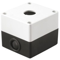 Корпус КП101 для кнопок 1 место белый (BKP10-1-K01). Корпус для кнопочных постов. IEK