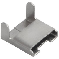 Скрепа СГ-20 (100шт) (UZA-50-100). Скрепа для крепления бандажной ленты. IEK