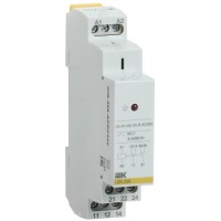 Реле промежуточное модульное OIR 2 контакта 8А 24В AC/DC (OIR-208-ACDC24V). Реле промежуточное модульное. IEK