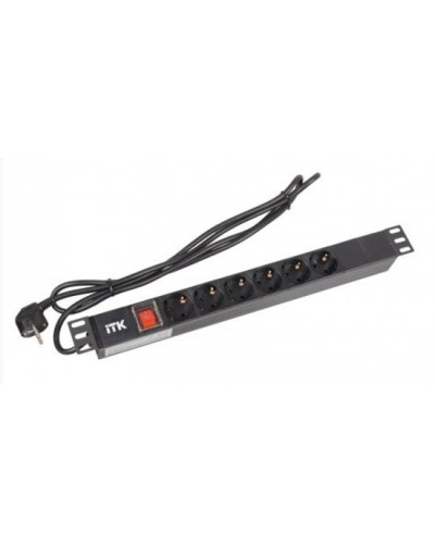 PH12-6D1-P. Блок розеток 19”. ITK в Сочи