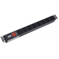 PH12-8C133. Блок розеток 19”. ITK
