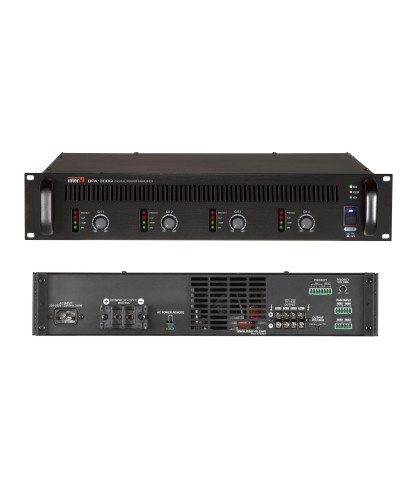 DPA-300Q. Усилитель мощности цифровой, 4х300 Вт. Inter-M в Сочи