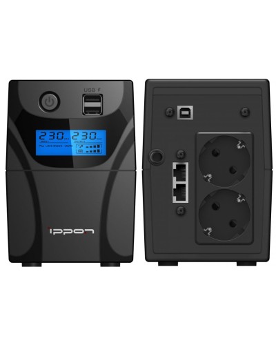 Ippon Back Power Pro II 850 Euro (1005575). Источник бесперебойного питания. Ippon в Сочи
