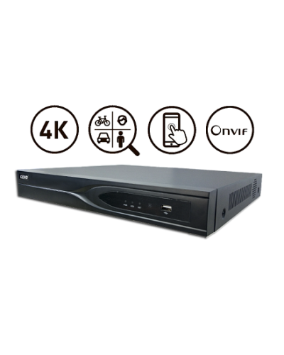 KN-PRO32/2-4K-AI. Видеорегистратор IP 32-канальный. KENO в Сочи