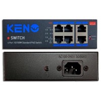KN-SW402POE+. Коммутатор с питанием по PoE. KENO