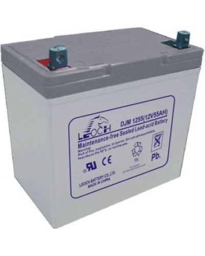 LEOCH DJM 1255. Аккумулятор герметичный свинцово-кислотный. LEOCH в Сочи