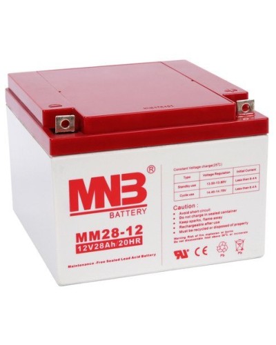 MNB MM 28-12. Аккумулятор герметичный свинцово-кислотный. MNB в Сочи