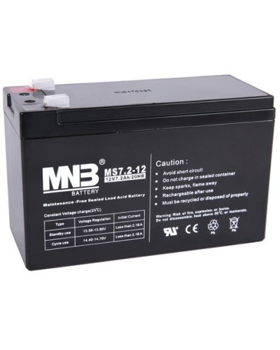 MNB MS 7.2-12. Аккумулятор герметичный свинцово-кислотный. MNB в Сочи