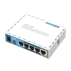 RB952Ui-5ac2nD. Коммутатор 4-портовый с Wi-Fi. Mikrotik