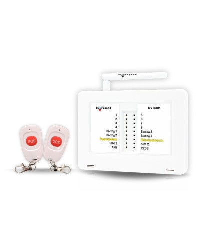 NV 8321ТК. GSM комплект тревожной сигнализации. NAVIgard в Сочи