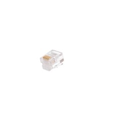 EC-UP6P6C-UC-003-TR-100 (100шт). Разъем RJ-45. NETLAN