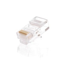 EC-UP8P8C-5E-003-TR-100 (100шт). Разъем RJ-45. NETLAN