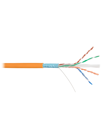 F/UTP 4pair, Cat6, Solid, In, PVC (NKL 9240C-OR). Кабель «витая пара» (LAN) для структурированных систем связи. NIKOLAN в Сочи