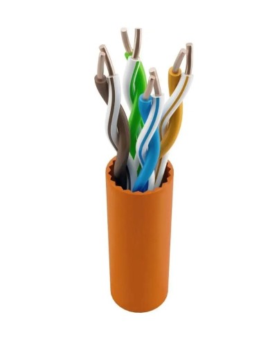 NTSS-IN-UTP4-5Е-LSZH-OR кат.5E UTP 4 пары 24AWG LSZH внутренний 305м оранжевый. Кабель «витая пара» (LAN) для структурированных систем связи. NTSS в Сочи