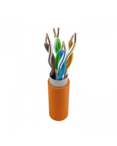 NTSS-IN-FTP4-5E-LSZH-OR кат.5E FTP 4 пары 24AWG LSZH внутренний 305м оранжевый. Кабель «витая пара» (LAN) для структурированных систем связи. NTSS в Сочи