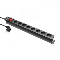NTSS-PDU-DA2032 гор.размещ. 8x базовые 16A Schuko 1.8м. Блок розеток 19. NTSS