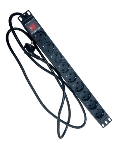 NTSS-PDU-DA2036 гор.размещ. 9xSchuko базовые 16A Schuko 2м. Блок розеток 19. NTSS в Сочи