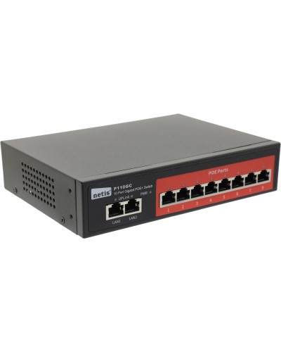Netis P110GC. Коммутатор сетевой PoE неуправляемый. Netis в Сочи