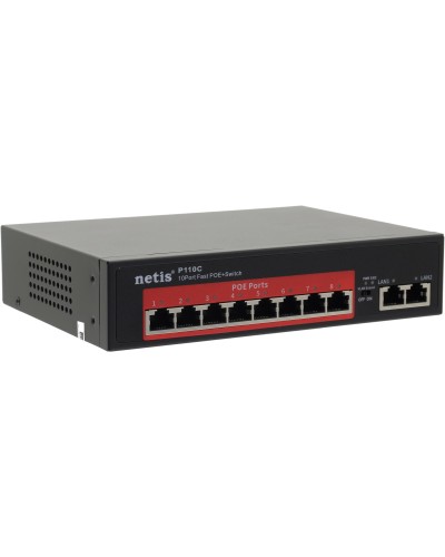 Netis P110C. Коммутатор сетевой PoE неуправляемый. Netis в Сочи