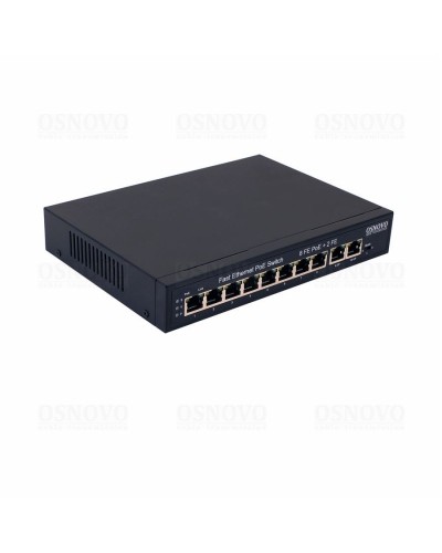 SW-21000(120W). Коммутатор 10-портовый  Fast Ethernet с PoE. OSNOVO в Сочи