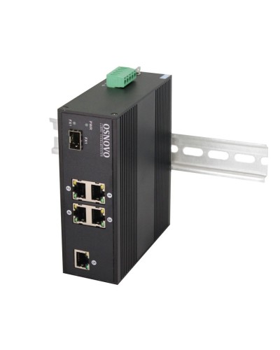 SW-40501/IC. Промышленный PoE коммутатор Fast Ethernet на 6 портов. OSNOVO в Сочи