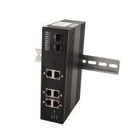 SW-8062/IC. Промышленный PoE коммутатор Gigabit Ethernet на 8 портов. OSNOVO