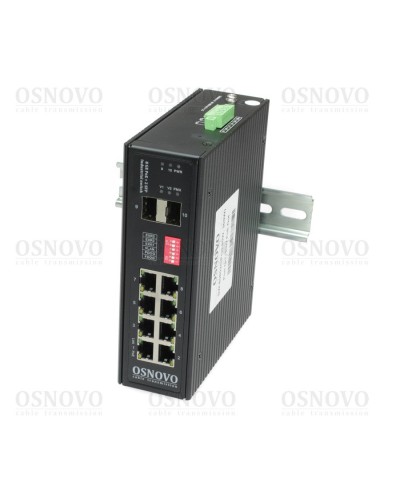 SW-80802/I(Port 90W, 300W). Коммутатор с PoE. OSNOVO в Сочи