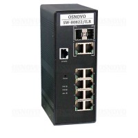 SW-80822/ILR. Коммутатор 10-портовый Gigabit Ethernet с PoE. OSNOVO