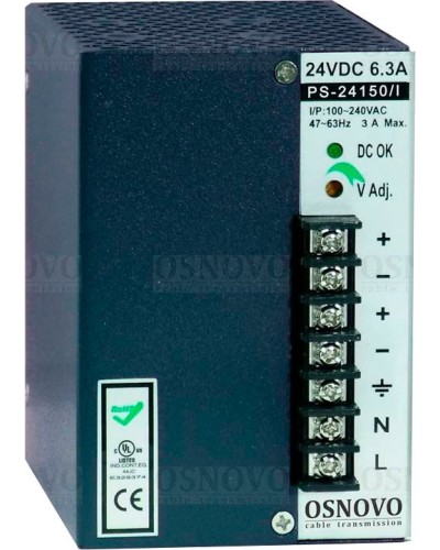 PS-24150/I. Блок питания промышленный. OSNOVO в Сочи