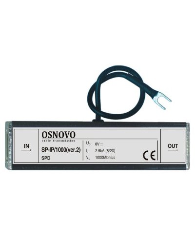 SP-IP/100(ver2). Устройство грозозащиты цепей Ethernet. OSNOVO в Сочи