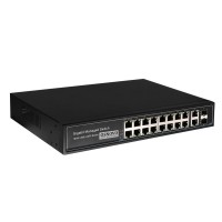 SW-8182/L(300W). Коммутатор 16-портовый  Gigabit Ethernet с PoE. OSNOVO