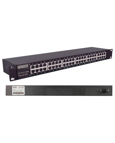 SP-IP24/100R. Устройство грозозащиты цепей Ethernet. OSNOVO в Сочи