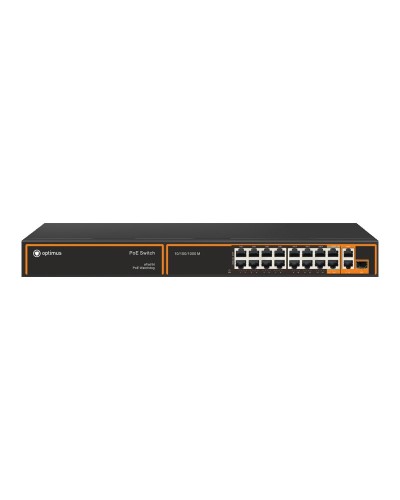 U1I-15F1G2b/2G/1S. Коммутатор с питанием по PoE 16-портовый. Optimus в Сочи