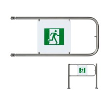 PERCo-BH02 1-17. Поворотная створка. PERCo