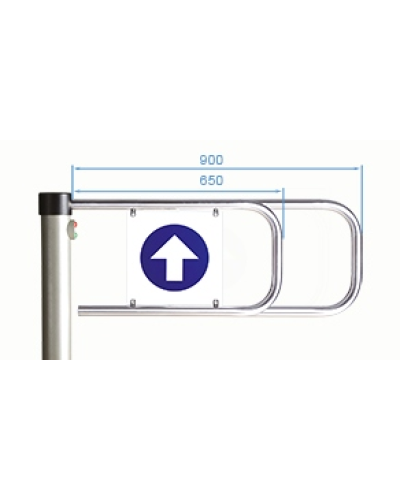 PERCo-ASG-900. Створка для калитки. PERCo в Сочи