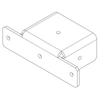 PERCo-MB-16.7. Соединительный элемент ограждения. PERCo