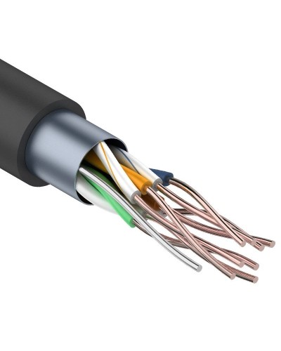 F/UTP 4PR 24AWG CAT5e OUTDOOR 305м CCA PROCONNECT (01-0146-3). Кабель «витая пара» (LAN) для структурированных систем связи. PROCONNECT в Сочи