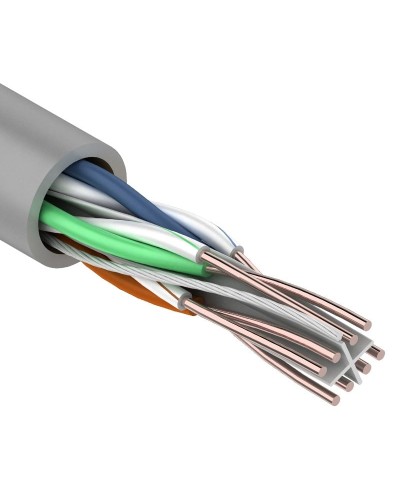 U/UTP 4PR 23AWG, CCA, CAT6, PVC, 305м. PROconnect (01-0047-3). Кабель «витая пара» (LAN) для структурированных систем связи. PROCONNECT в Сочи