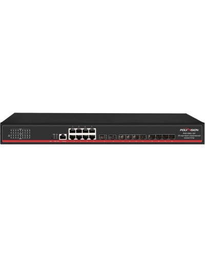 PND-M8G-10F. Коммутатор управляемый оптический 18 портовый. Polyvision в Сочи
