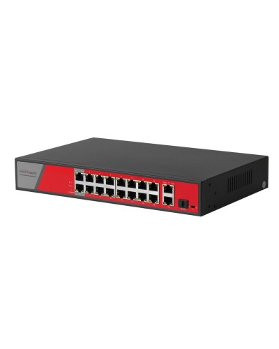 PND-16P-2G1F-BT2 (300W). Коммутатор гибридный 16+2+1 с PoE. Polyvision в Сочи