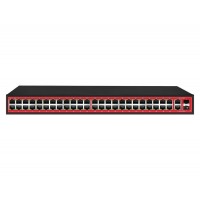 PND-48P-2G2F (700W). Коммутатор неуправляемый 50-портовый с функцией PoE. Polyvision