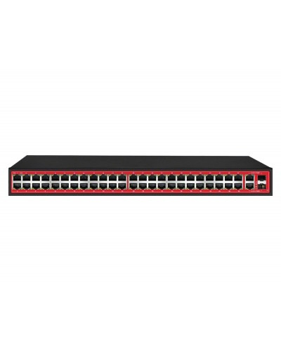 PND-48P-2G2F (700W). Коммутатор неуправляемый 50-портовый с функцией PoE. Polyvision в Сочи