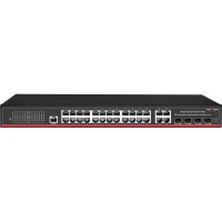 PND-M24GP-4G4F(400). Коммутатор управляемый оптический 28 портовый. Polyvision