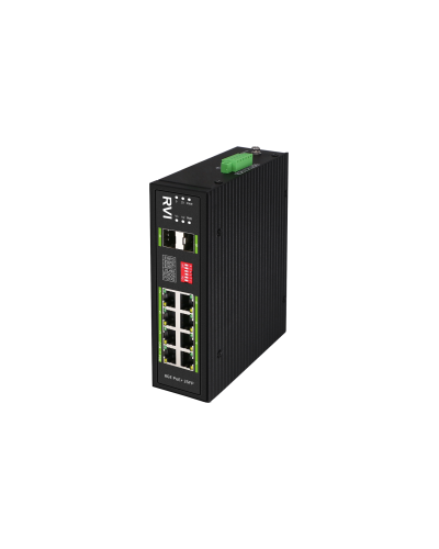 RVi-1NSI8GP-2S. Коммутатор с питанием по PoE. RVi в Сочи