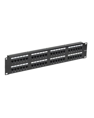Панель коммутационная с кабельными органайзерами 19", 2U, 48 портов, RJ-45, CAT 6, UTP REXANT PRO (02-0232): Патч-панель 19" в Сочи