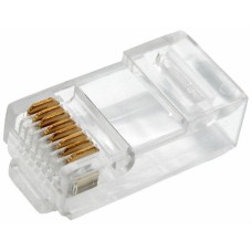 Разъем RJ-45(8P8C) под витую пару, UTP, CAT 6 REXANT (05-1031-4). Разъем RJ-45. Rexant