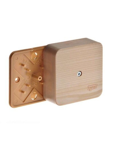 Коробка TYCO ОП 79х79х32мм IP40 сосна (65004-27М). Коробка распределительная. RuVinil в Сочи